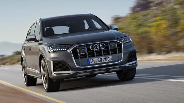 Image for article titled The 2020 Audi SQ7 Has 500 HP And Costs $84,800