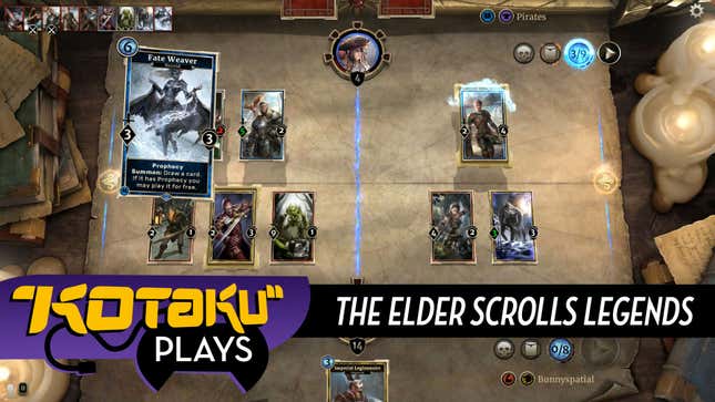 Playing <i>The Elder Scrolls Legends</i>, AKA Brown <i>Hearthstone</i> With A Twist