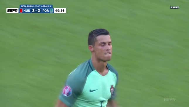 Cristiano Ronaldo, The Cheekiest Bastard, Is Doing All He Can To Rescue Portugal