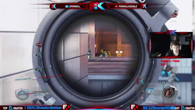 <i>Call of Duty</i> Streamer Gets 2.5 Million XP In Single Match