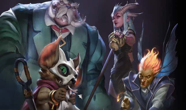 Image for article titled Dota Underlords Is Out Of Early Access And Better Than Ever