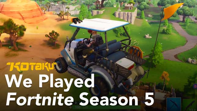 <i>Fortnite</i>'s Switch Motion Controls Are Surprisingly Not Terrible<em></em>
