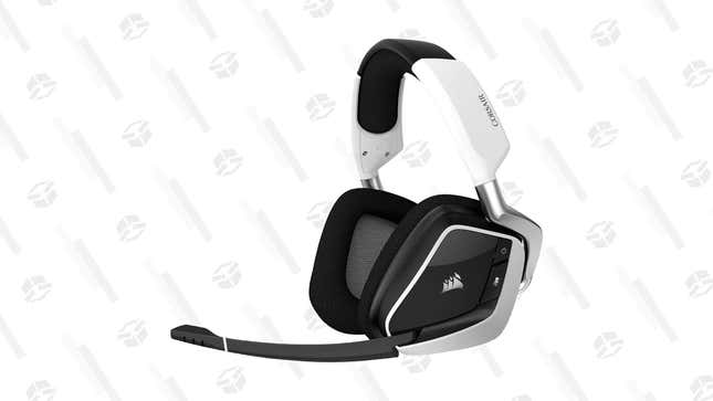 CORSAIR Void PRO RGB Wireless Gaming Headset (White) | $55 | Best Buy