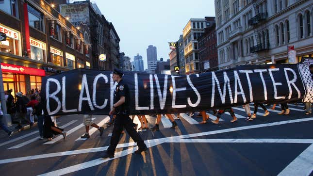 Image for article titled Voter Registration Groups Targeted Black Lives Matter Protesters&#39; Location Data