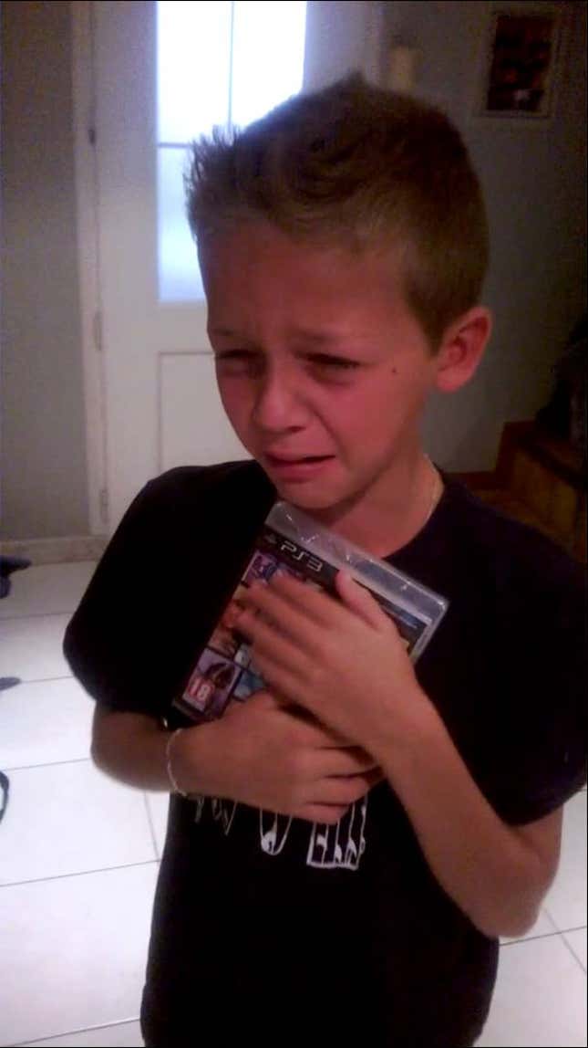 11-Year-Old Kid Gets <em>Grand Theft Auto V</em>, Freaks The Hell Out