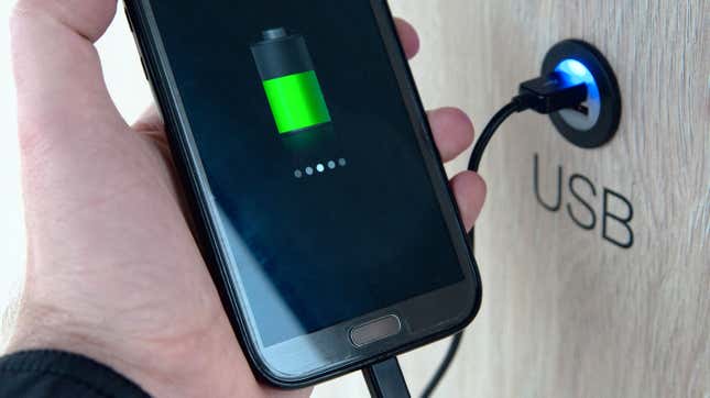 Image for article titled Stop Using Public USB Ports to Charge Your Phone
