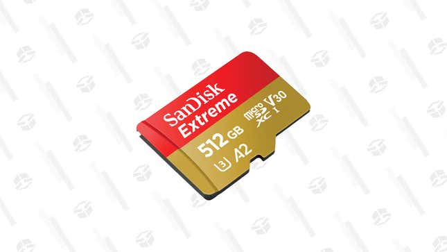 SanDisk Extreme 512 GB microSD Card | $110 | B&amp;H Photo