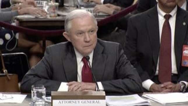 Jeff Sessions, Before and After Stonewalling: 'I Am Not Stonewalling'