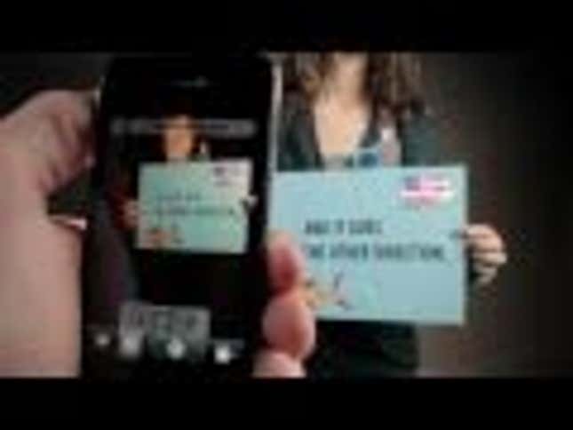 Word Lens Is a Mind-Blowing App that Translates Any Text Your Camera Can See On the Fly