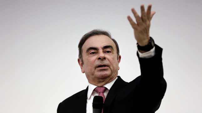 Image for article titled A 2008 Trip To Israel Is Complicating Carlos Ghosn&#39;s Arrival In Lebanon