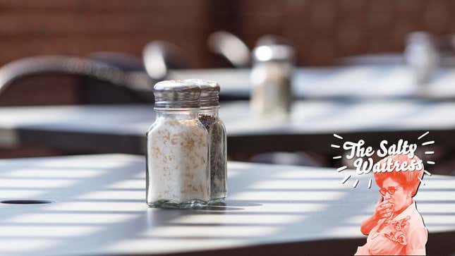 Image for article titled Ask The Salty Waitress: Customers keep stealing our salt and pepper shakers