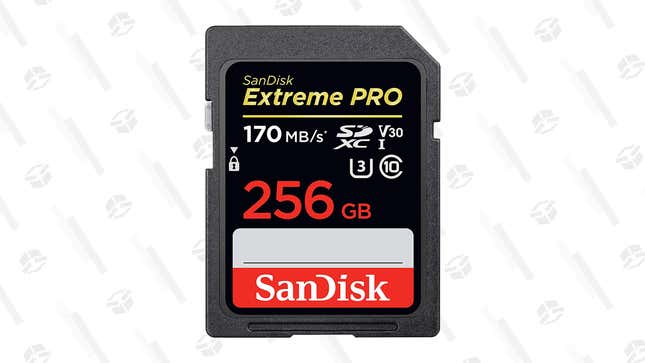 SanDisk 256GB Extreme PRO SDXC | $57 | Amazon