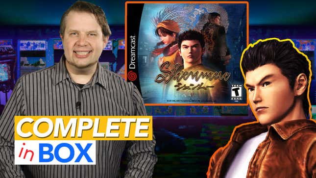<i>Shenmue</i>'s Beautiful Limited Edition Had 5 Discs And 2 Manuals