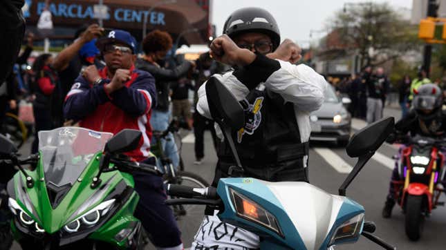 Image for article titled DMX&#39;s Last Ride Comes In A Monster Truck Leading His Thousand-Motorcycle Funeral Procession