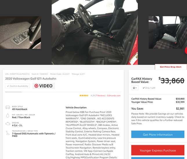 Image for article titled Here's One Way Used Car Dealers Make Their Prices Seem Better Than They Really Are