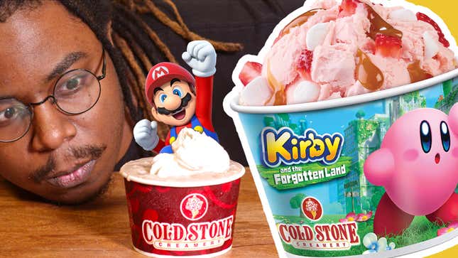 We Taste-Tested Cold Stone Creamery’s Special Nintendo Flavors