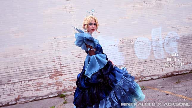 A cosplayer at Anime North 2025.