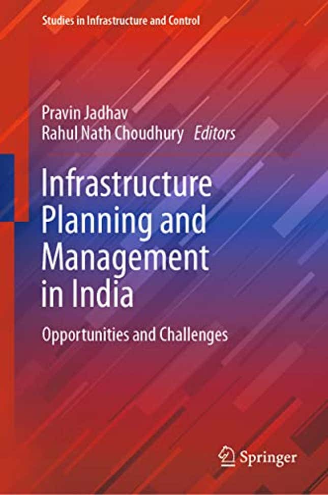 Image for article titled Infrastructure Planning and Management in India: Opportunities and Challenges (Studies in Infrastructure and Control), Now 94.94% Off