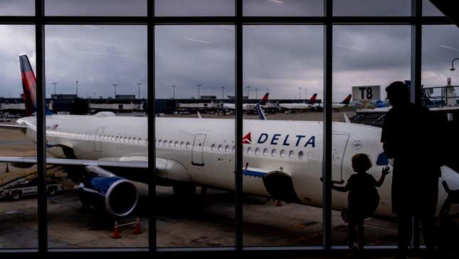 A Delta Air Lines plane