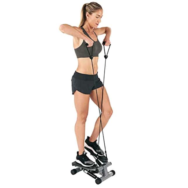 Image for article titled Elevate Your Fitness Journey with Sunny Health &amp; Fitness Mini Stepper, 22% Off