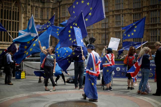 Remainers vs. leavers