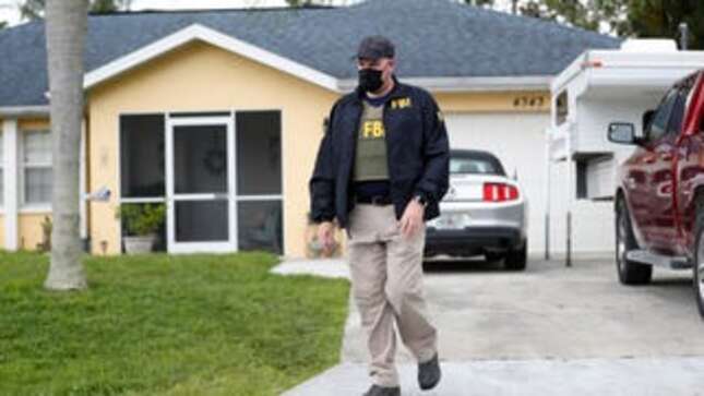 Image for article titled FBI Seizes Car and Boxes of Evidence During Search of Brian Laundrie's Home