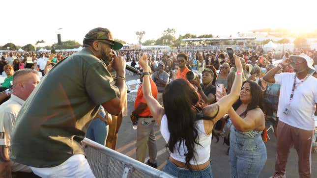 Image for article titled Lauryn Hill, Doechii, Yung Joc, Uncle Luke, The Stars Showed Up and Showed Out At Jazz In The Gardens