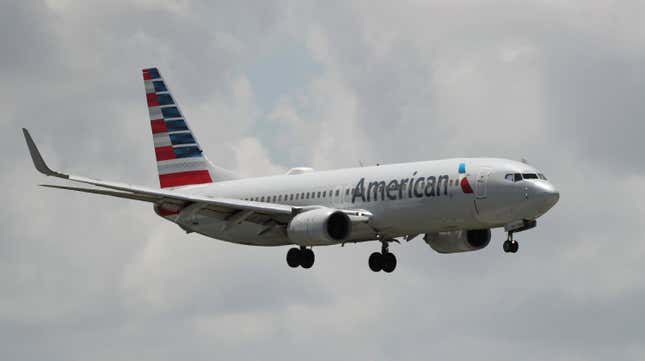 Un avion d’American Airlines