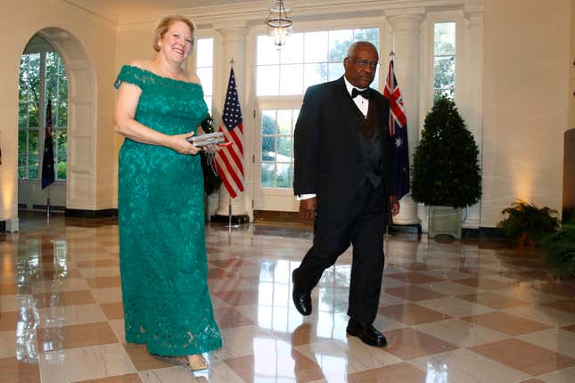 Ginni and Clarence Thomas