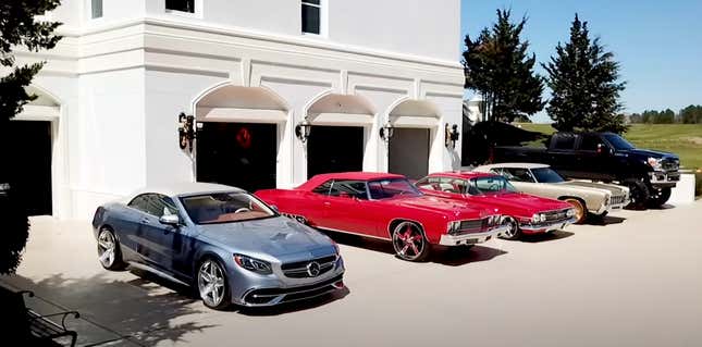 Image for article titled Take a Peek Inside Rick Ross&#39; Private Jet, Massive Mansion, Crazy Car Collection, and More!