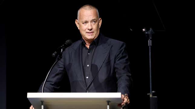 Image for article titled Tom Hanks Says He&#39;s Not Paying Jeff Bezos $28 Million for a Few Minutes In Space