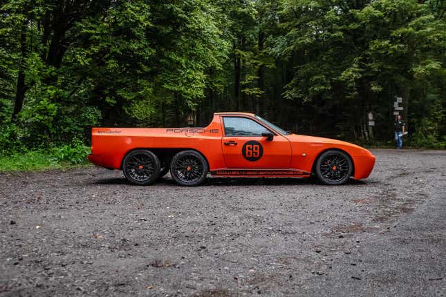 Image for article titled Buy This Six-Wheeled Porsche 944 Pickup That You&#39;ll Probably Have A Love/Hate Relationship With