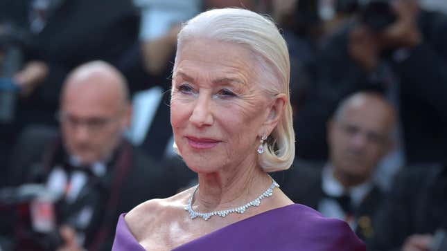 Die britische Schauspielerin Helen Mirren bei der Vorführung von „La Plus Precieuse Des Marchandises“ (Die kostbarste Fracht) während der 77. Filmfestspiele von Cannes am 24. Mai 2024 in Cannes, Frankreich. 