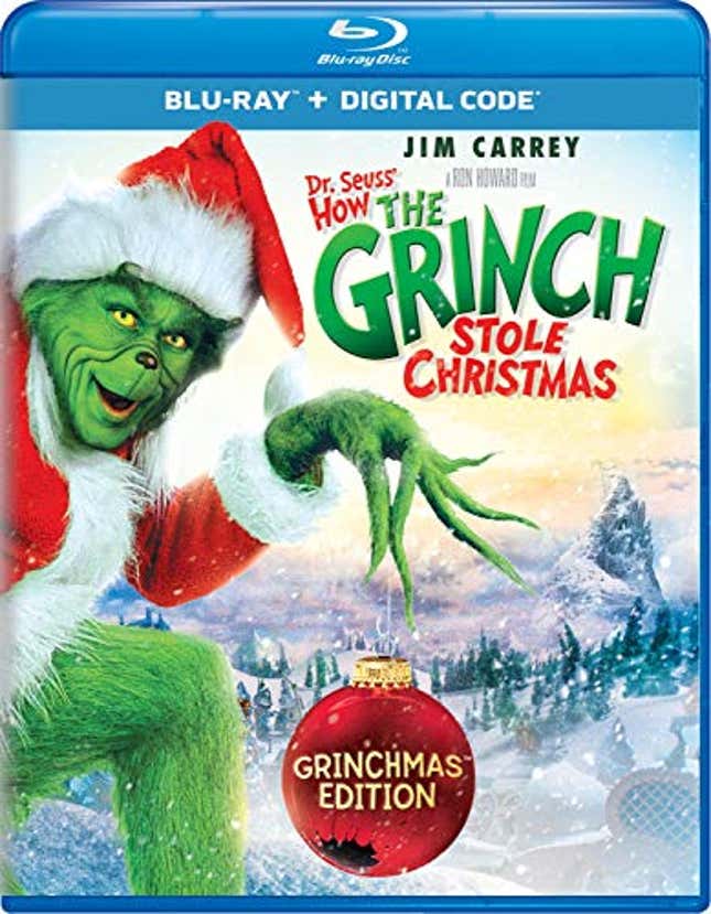 Image for article titled Dr. Seuss&#39; How The Grinch Stole Christmas [Blu-ray], Now 50% Off