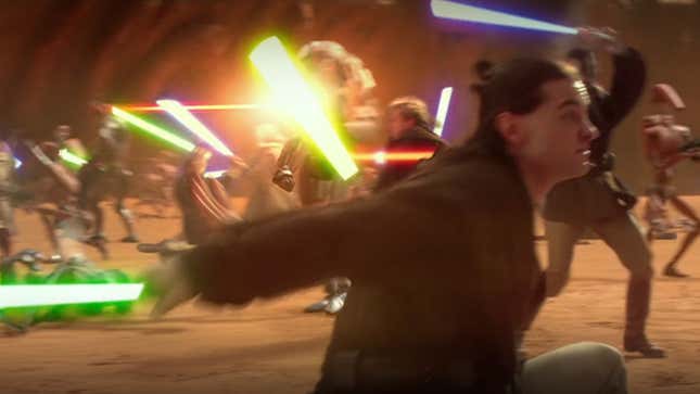 Image for article titled Attack of the Clones&#39; Geonosis Arena Jedi, Ranked