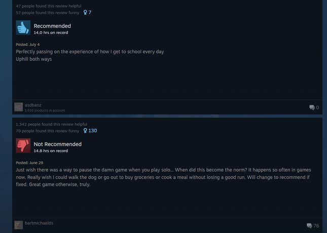 Image for article titled Peak, As Told By Steam Reviews