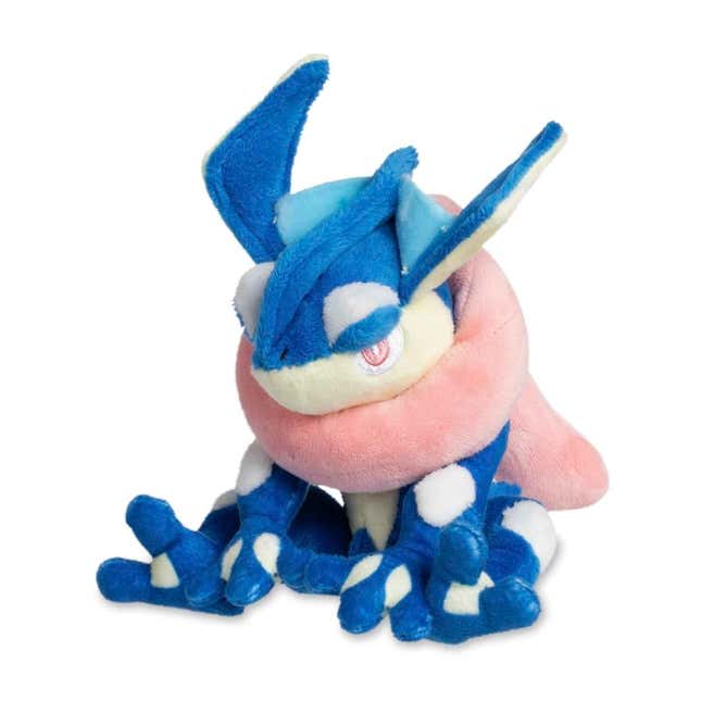 The Greninja Sitting Cutie