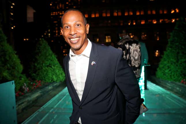 Shyne Barrow attends Fat Joe’s Birthday Party on August 20, 2021 in New York City.