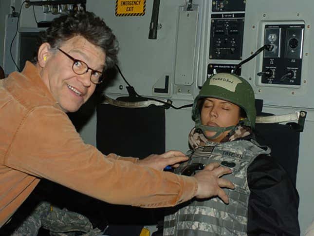 Sen. Al Franken (ABC News via YouTube screenshot)