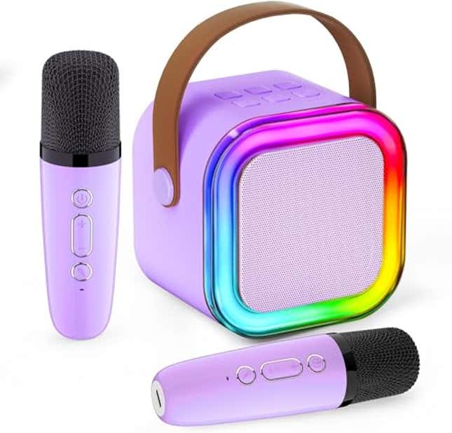 Image for article titled IROO Mini Karaoke Machine for Kids, Now 16% Off