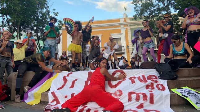 Image for article titled How San Juan's Queer Scene Joined the Ricky Rosselló Protests With a Ball