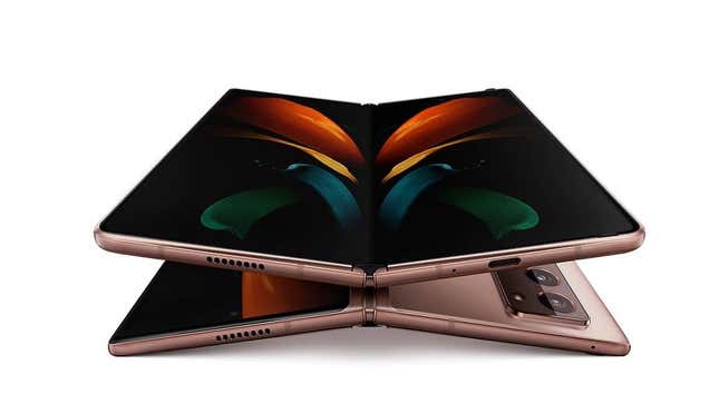 Image for article titled The Galaxy Z Fold 2 Looks Like a Big Step Forward for Foldable Phones