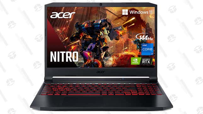 Acer Nitro 5 Gaming Laptop (Intel Core i7, RTX 3050 Ti, 8GB RAM, 512 SSD) | $790 | Amazon