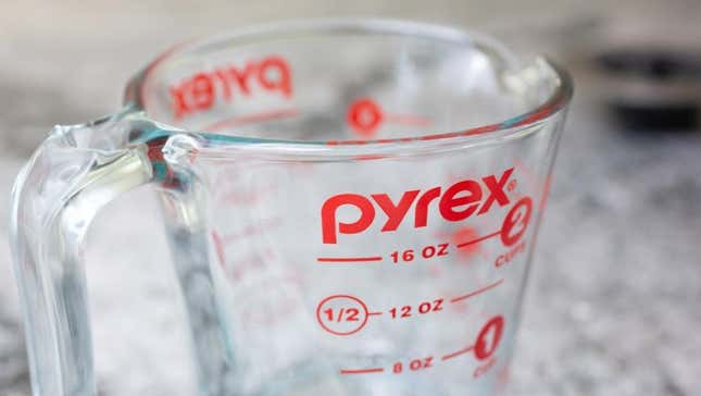 Pyrex measuring cup