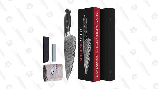 8&quot; Damascus Steel Executive Chef Knife Set | $80 | Amazon | Clip Coupon
