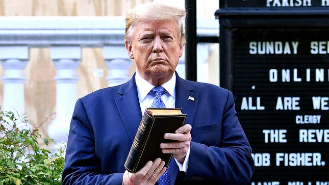 Image for article titled Best Parts Of Trump’s $60 ‘God Bless The USA’ Bible