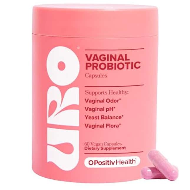 Image for article titled URO Vaginal Probiotics for Women pH Balance with Prebiotics &amp; Lactobacillus Probiotic Blend, Now 10% Off