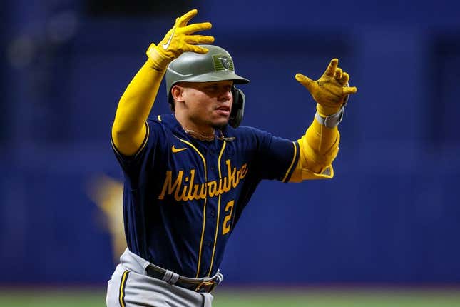 Milwaukee Brewers: Willy Adames Hits Home Run Against Tampa Bay