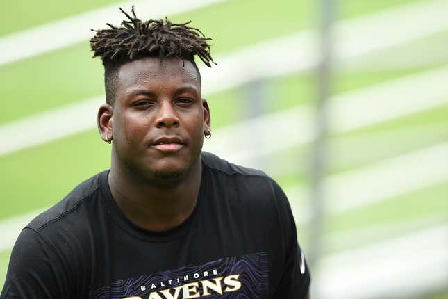 Image for article titled Jaylon Ferguson, NFL Linebacker for the Baltimore Ravens Dies at 26