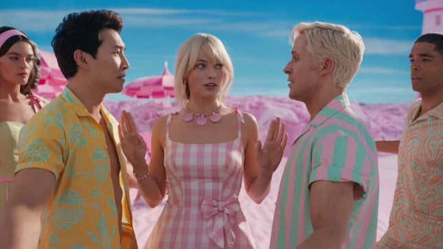 barbie with 2 kens